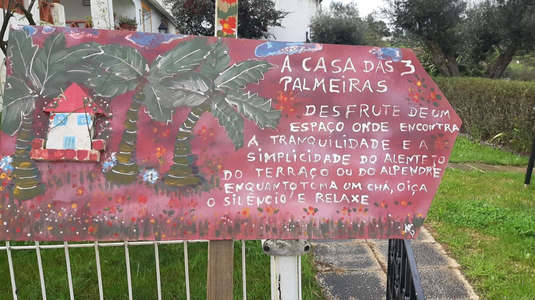 Casa das 3 Palmeiras Arraiolos Exterior foto